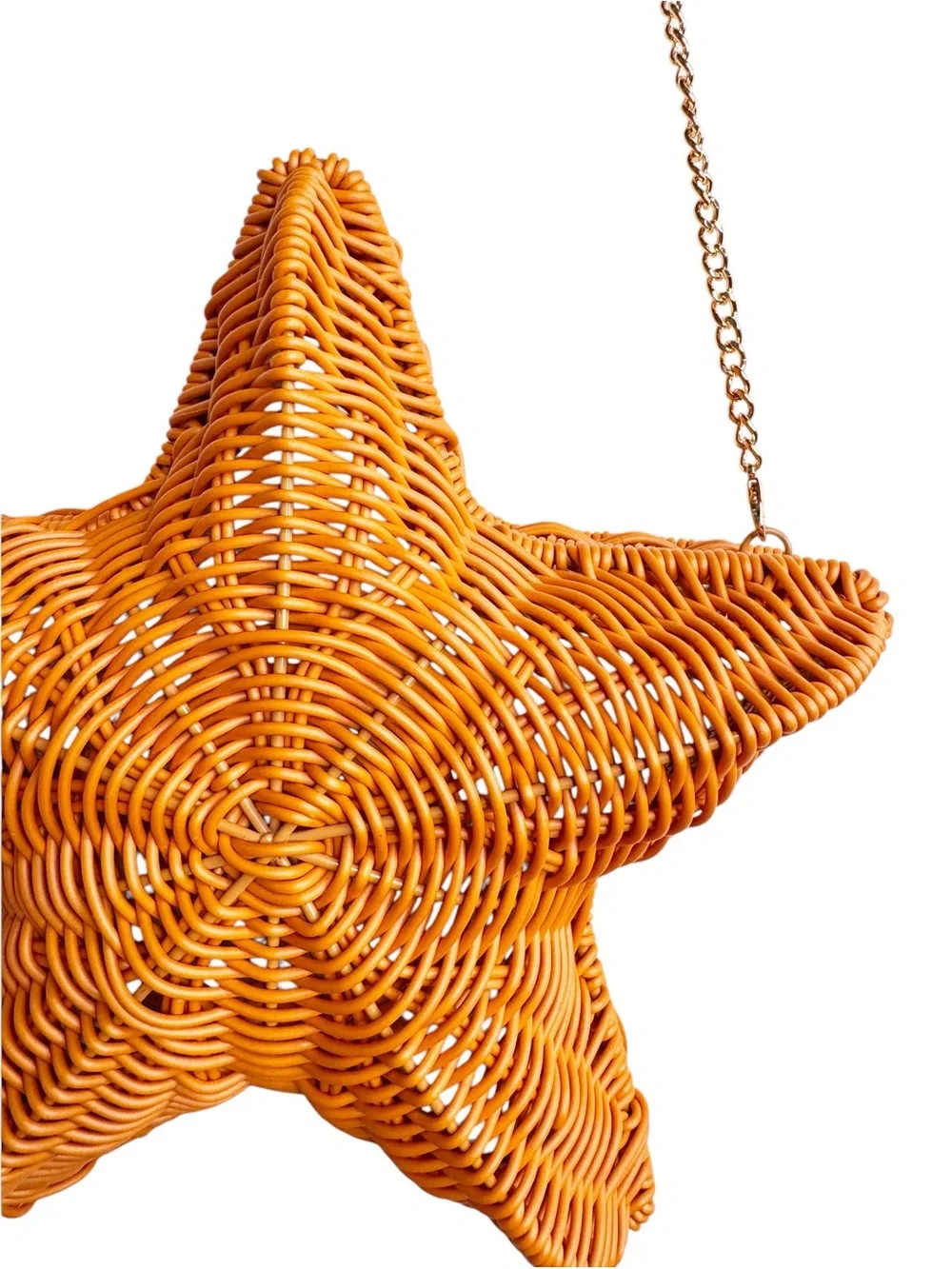 TOMMY BAHAMA NWT Wicker Woven Starfish Bag One Size I. Natural - Picture 5 of 13
